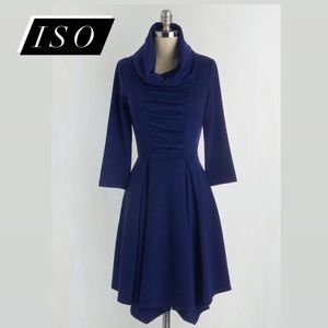 Storyteller Dress - ModCloth - Blue